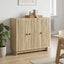 Sideboard Sonoma-eg 89 x 34,5 x 80 cm Konstrueret træ