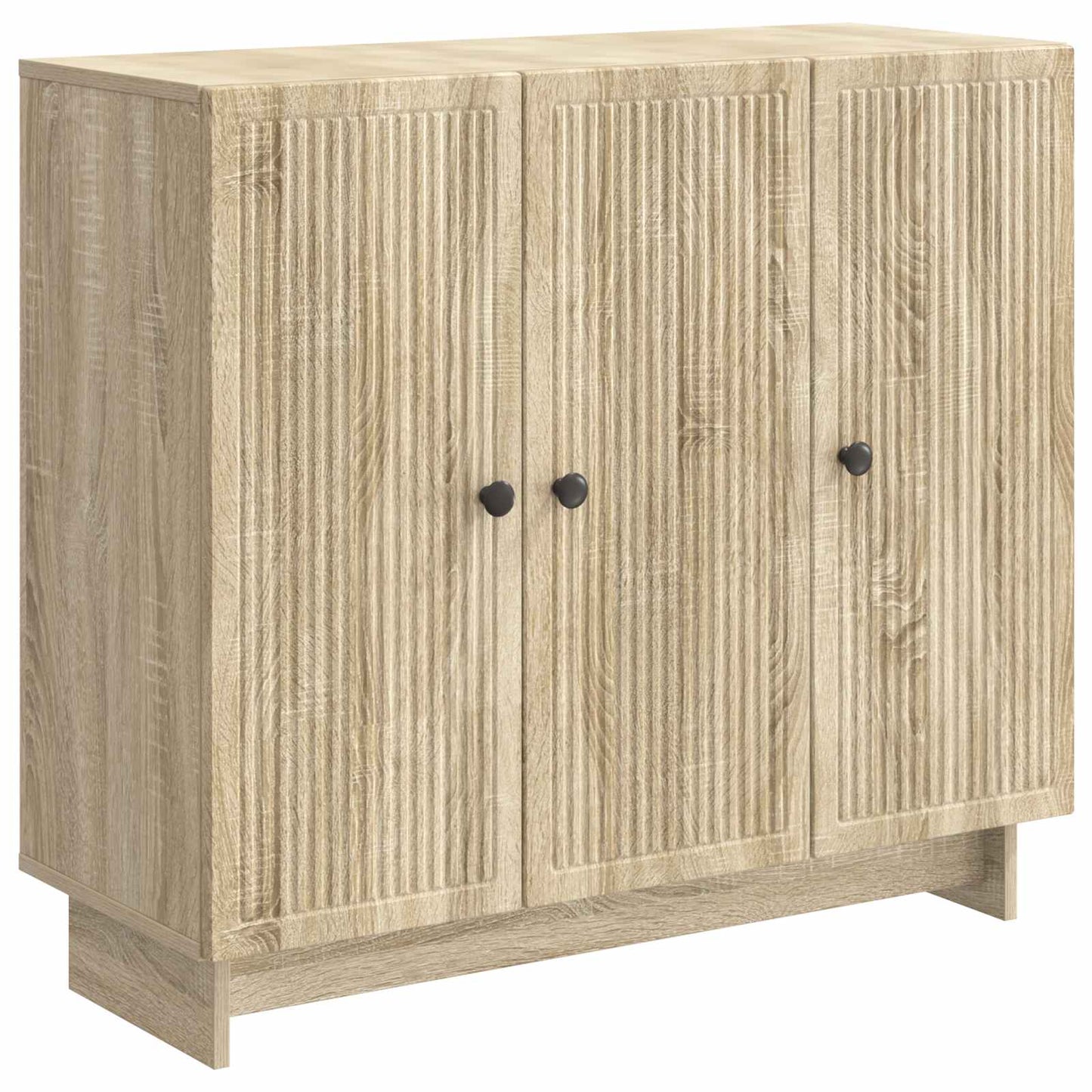 Sideboard Sonoma-eg 89 x 34,5 x 80 cm Konstrueret træ