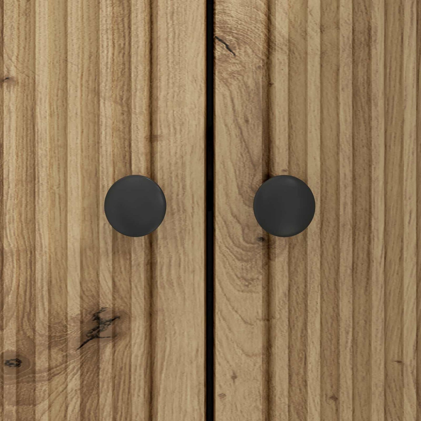 Sideboard Artisan-eg 89 x 34,5 x 80 cm Konstrueret træ