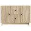 Sideboard Sonoma-eg 89 x 34,5 x 60 cm Konstrueret træ