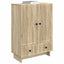 Sideboard Sonoma eg 66 x 34,5 x 95 cm Konstrueret træ