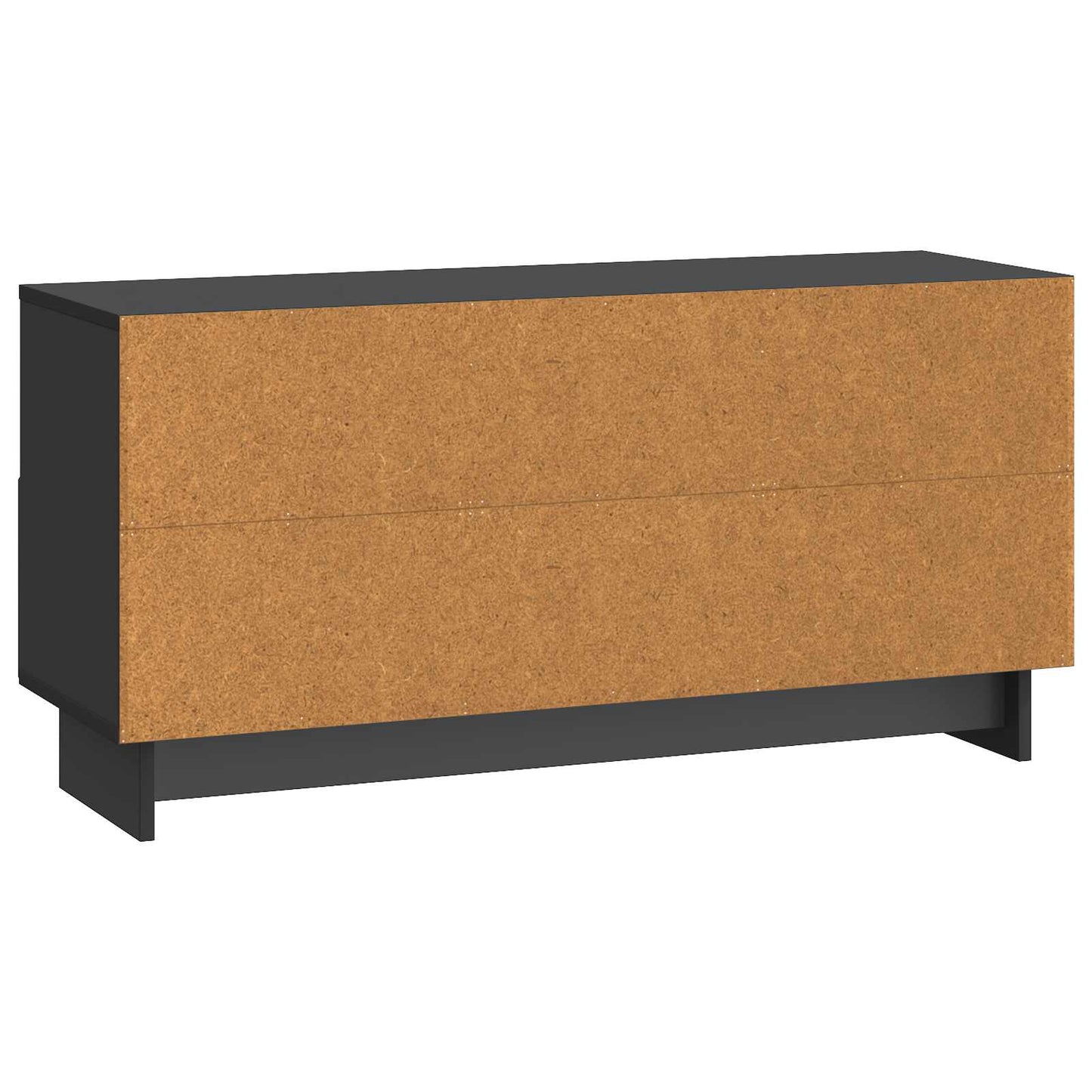 TV-skab med skuffe Sort 102 x 34,5 x 50 cm Konstrueret træ
