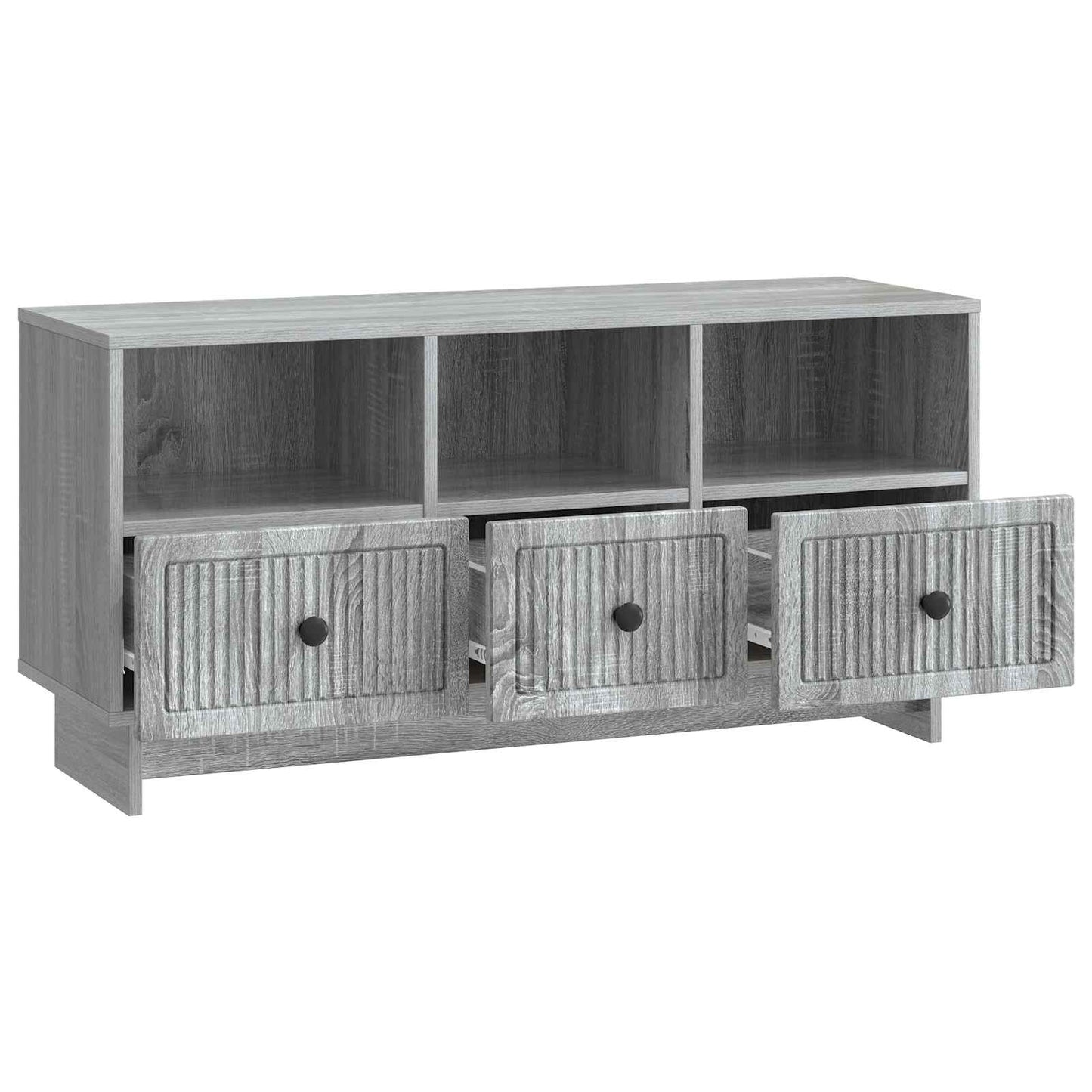 TV-skab Grå sonoma-eg 102 x 34,5 x 50 cm Konstrueret træ