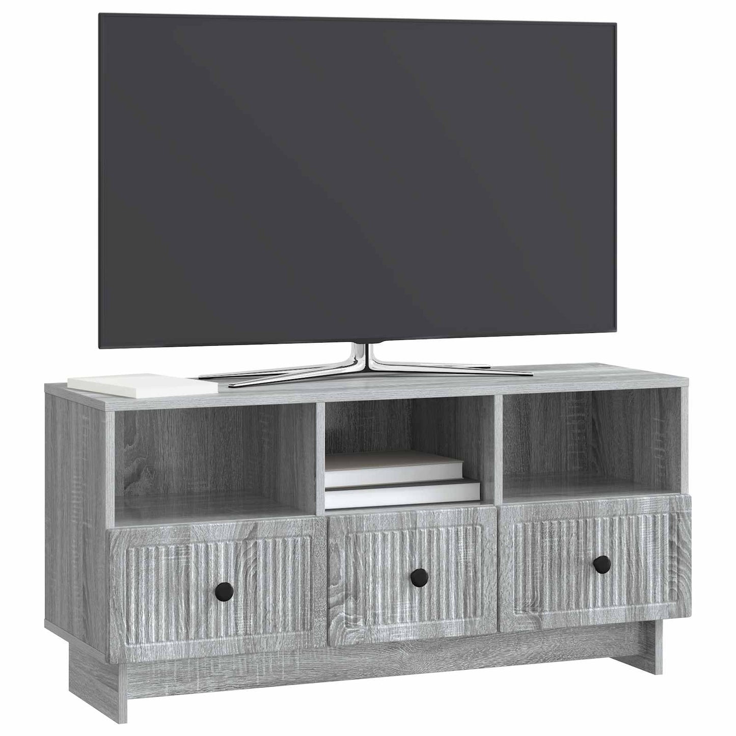 TV-skab Grå sonoma-eg 102 x 34,5 x 50 cm Konstrueret træ
