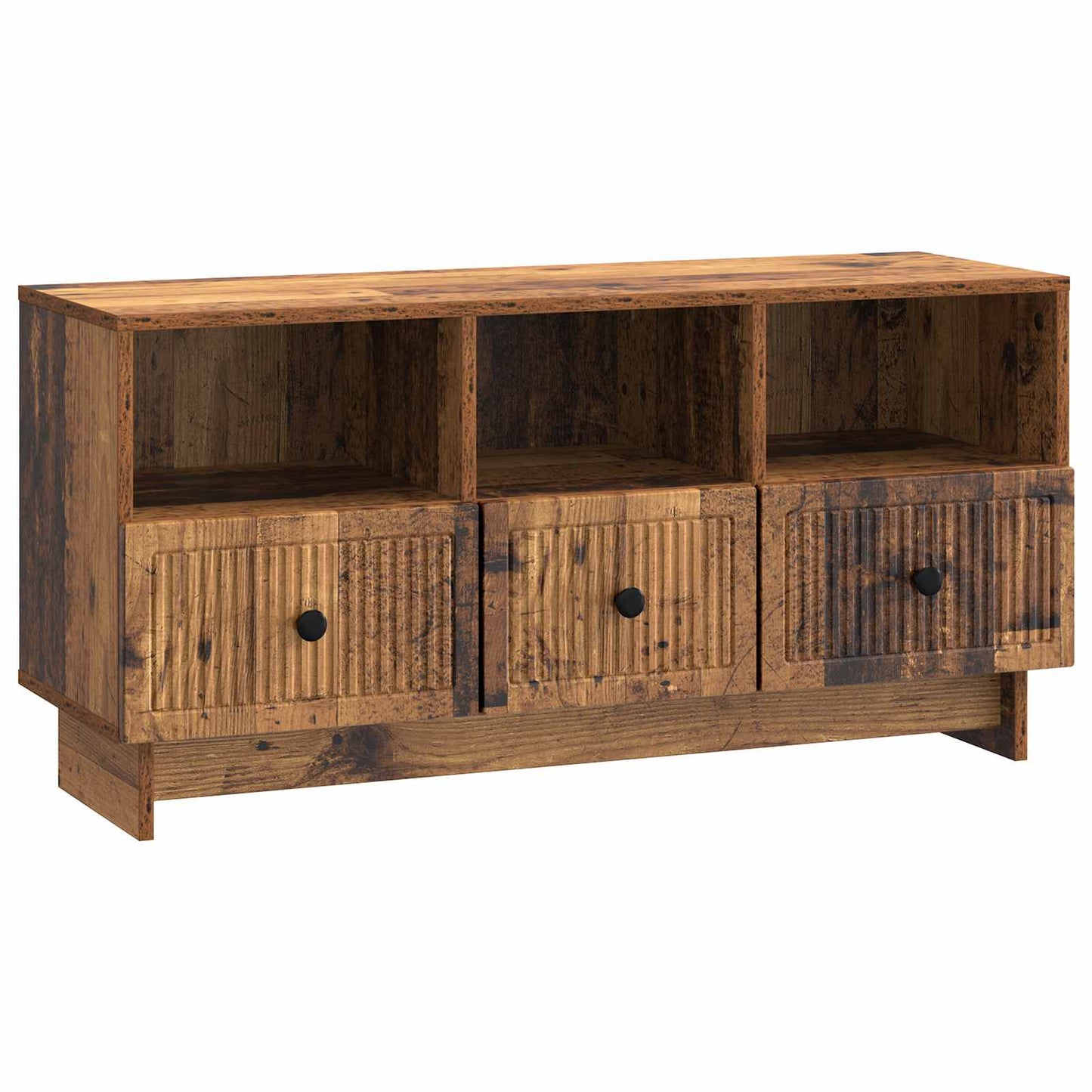 TV-skab Gammelt træ 102 x 34,5 x 50 cm Konstrueret træ