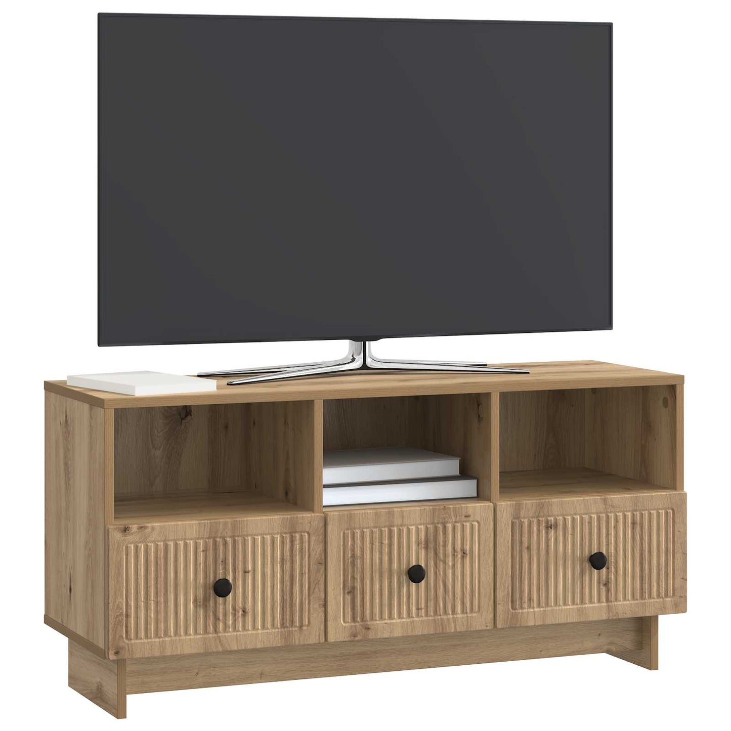 TV-skab Artisan-eg 102 x 34,5 x 50 cm Konstrueret træ