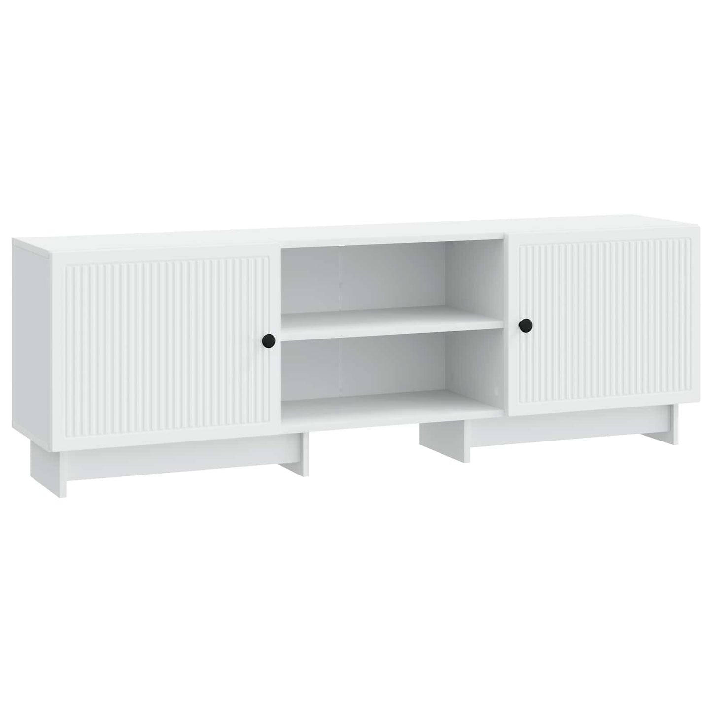 TV-skab Hvid 150 x 31 x 50 cm Konstrueret træ
