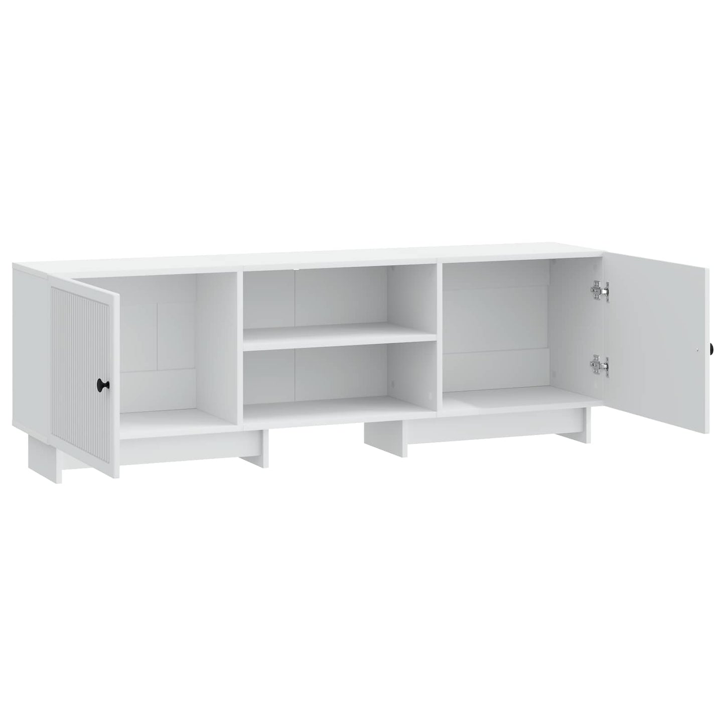 TV-skab Hvid 150 x 31 x 50 cm Konstrueret træ