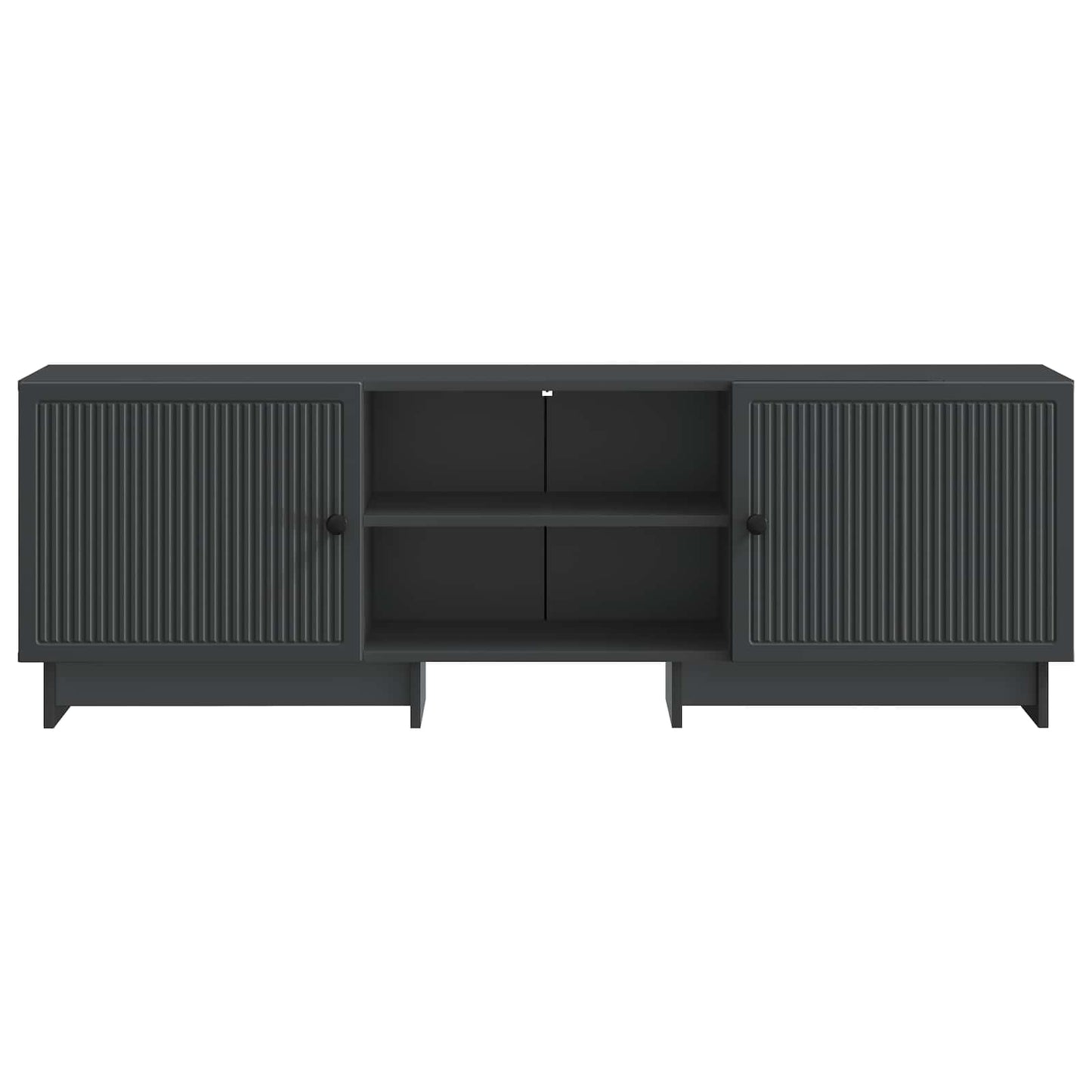 TV-skab Sort 150 x 31 x 50 cm Konstrueret træ