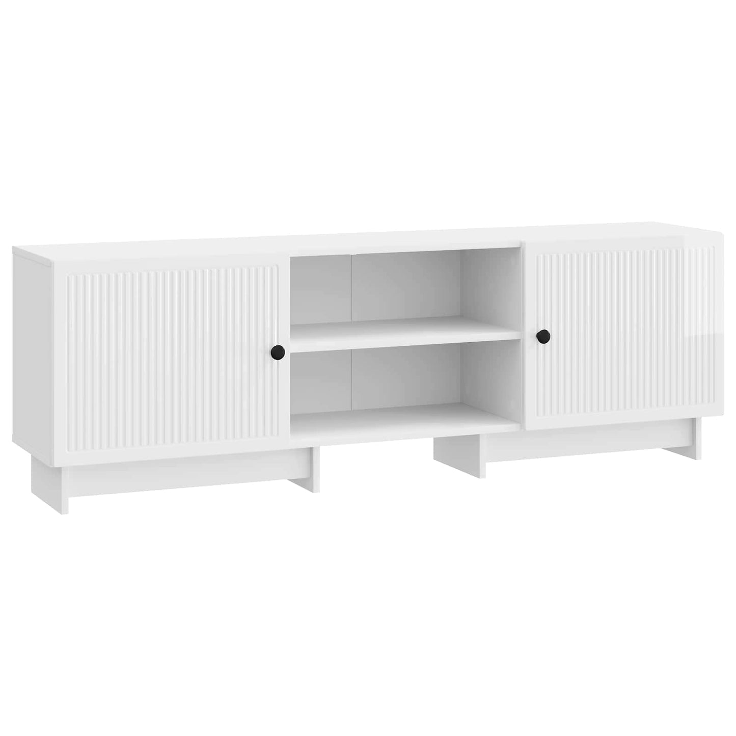 TV-skab Højglans Hvid 150 x 31 x 50 cm Konstrueret træ