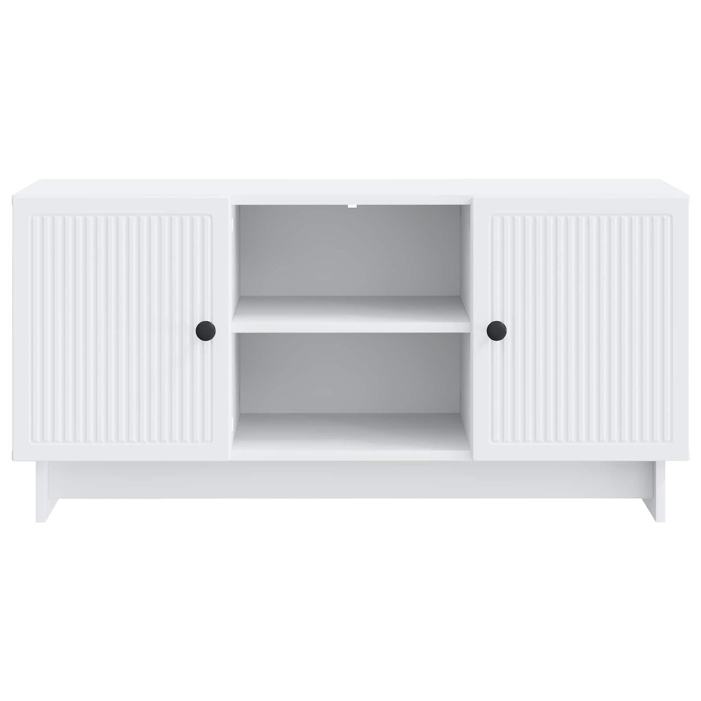 TV-skab 102 x 34,5 x 50 cm Hvid Konstrueret træ