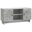 TV-skab 102 x 34,5 x 50 cm Betongrå Konstrueret træ