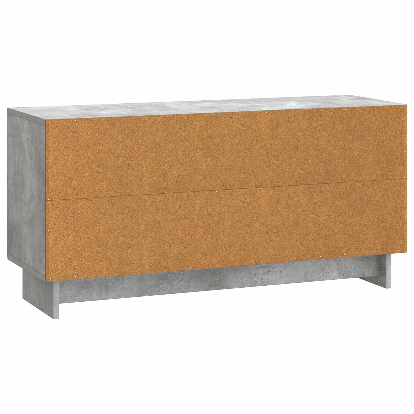 TV-skab 102 x 34,5 x 50 cm Betongrå Konstrueret træ