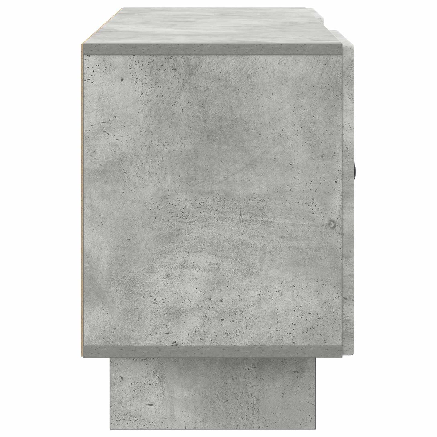 TV-skab 102 x 34,5 x 50 cm Betongrå Konstrueret træ