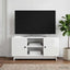 TV-skab 102 x 34,5 x 50 cm Hvid højglans Konstrueret træ