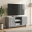 TV-skab 102 x 34,5 x 50 cm Grå Sonoma Konstrueret træ