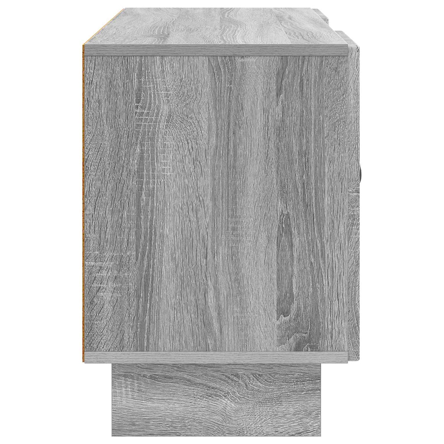 TV-skab 102 x 34,5 x 50 cm Grå Sonoma Konstrueret træ