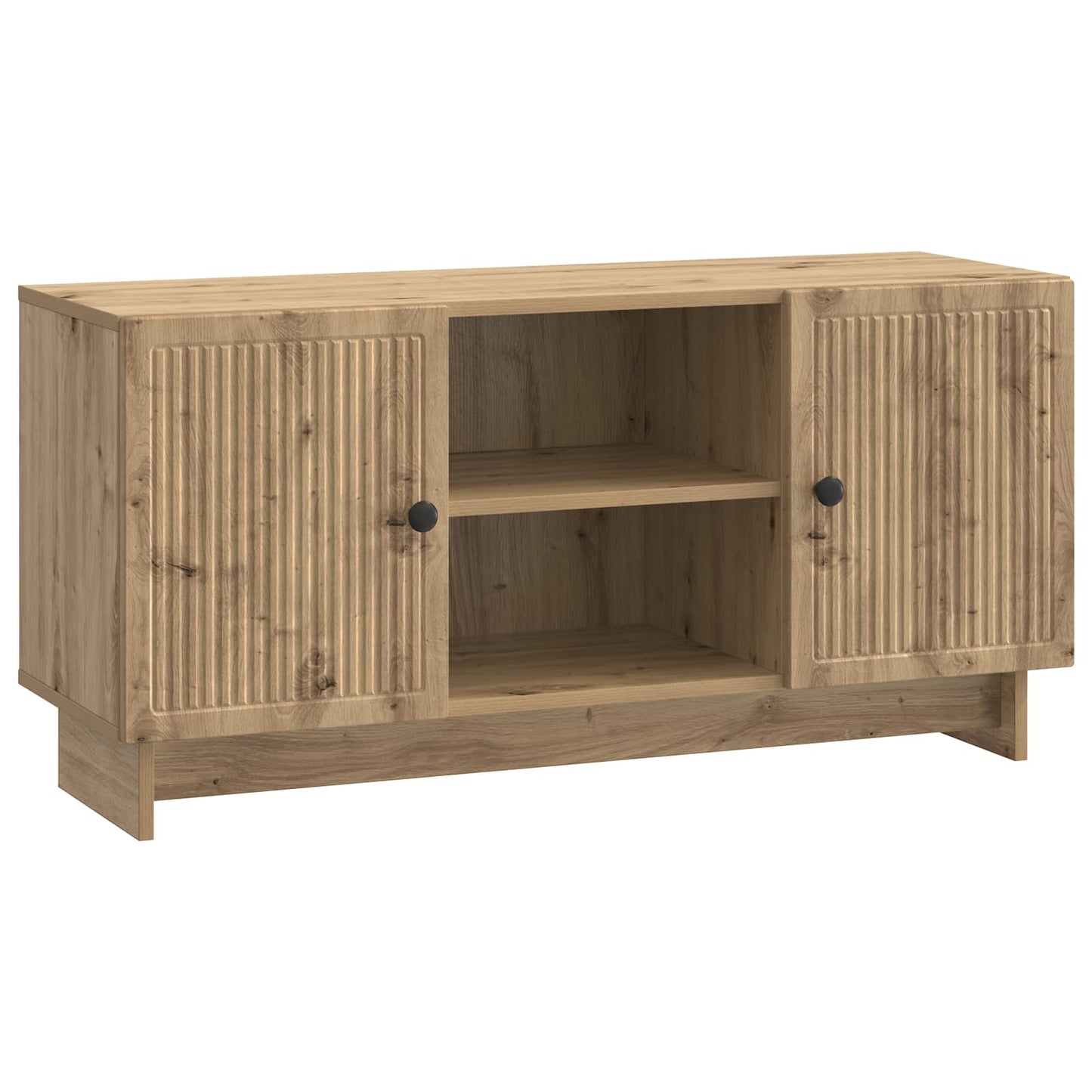 TV-skab 102 x 34,5 x 50 cm Artisan-eg Konstrueret træ