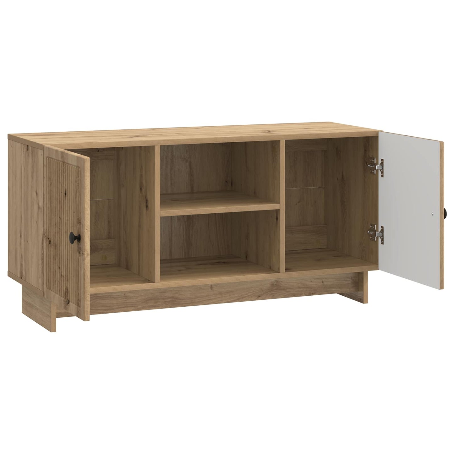 TV-skab 102 x 34,5 x 50 cm Artisan-eg Konstrueret træ
