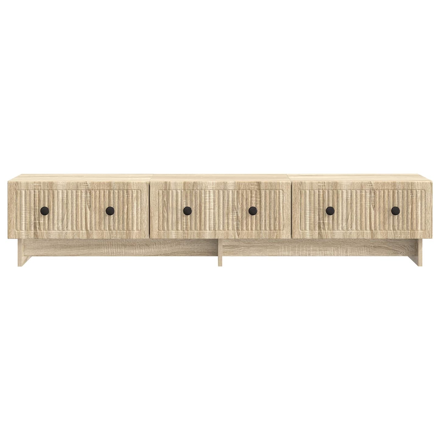 TV-skab med skuffe Sonoma-eg 147 x 34,5 x 30 cm Konstrueret træ