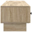 TV-skab med skuffe Sonoma-eg 147 x 34,5 x 30 cm Konstrueret træ
