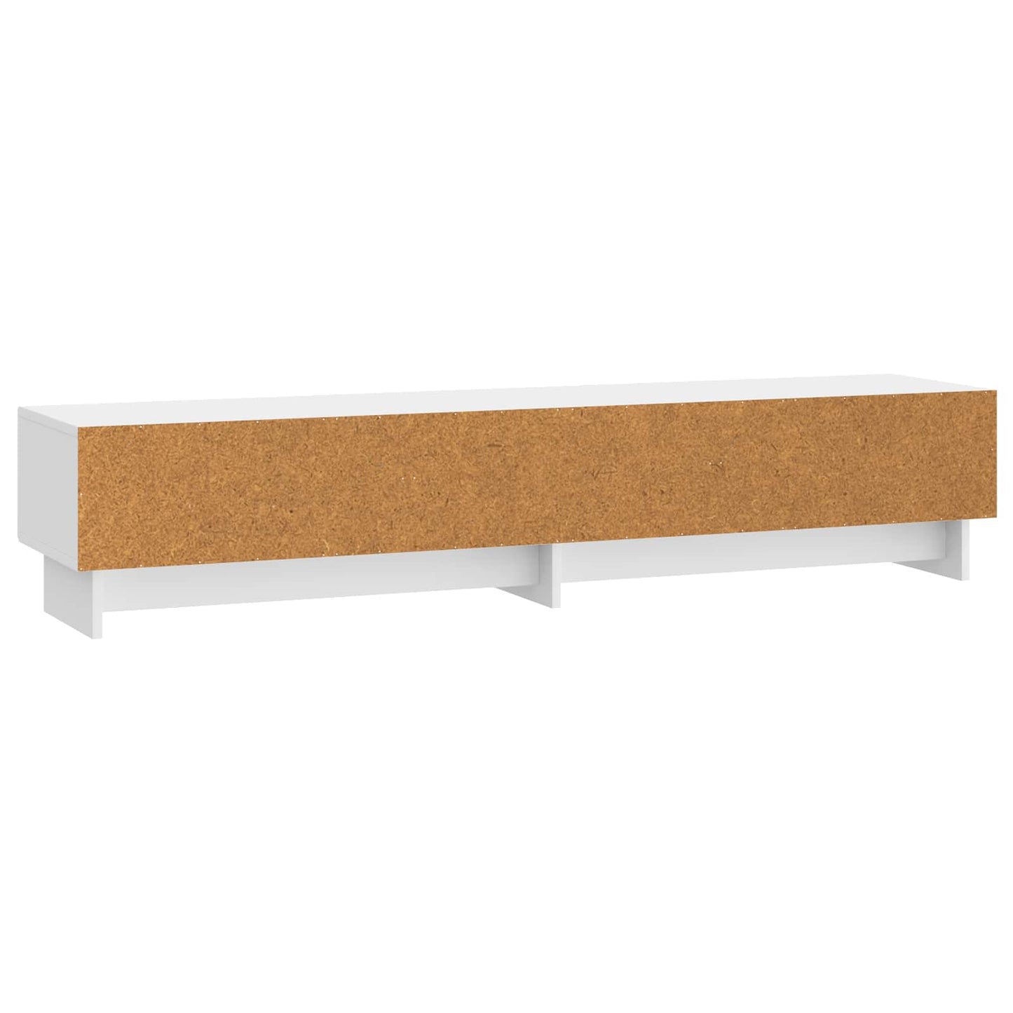 TV-skab Hvid højglans 147 x 34,5 x 30 cm Konstrueret træ