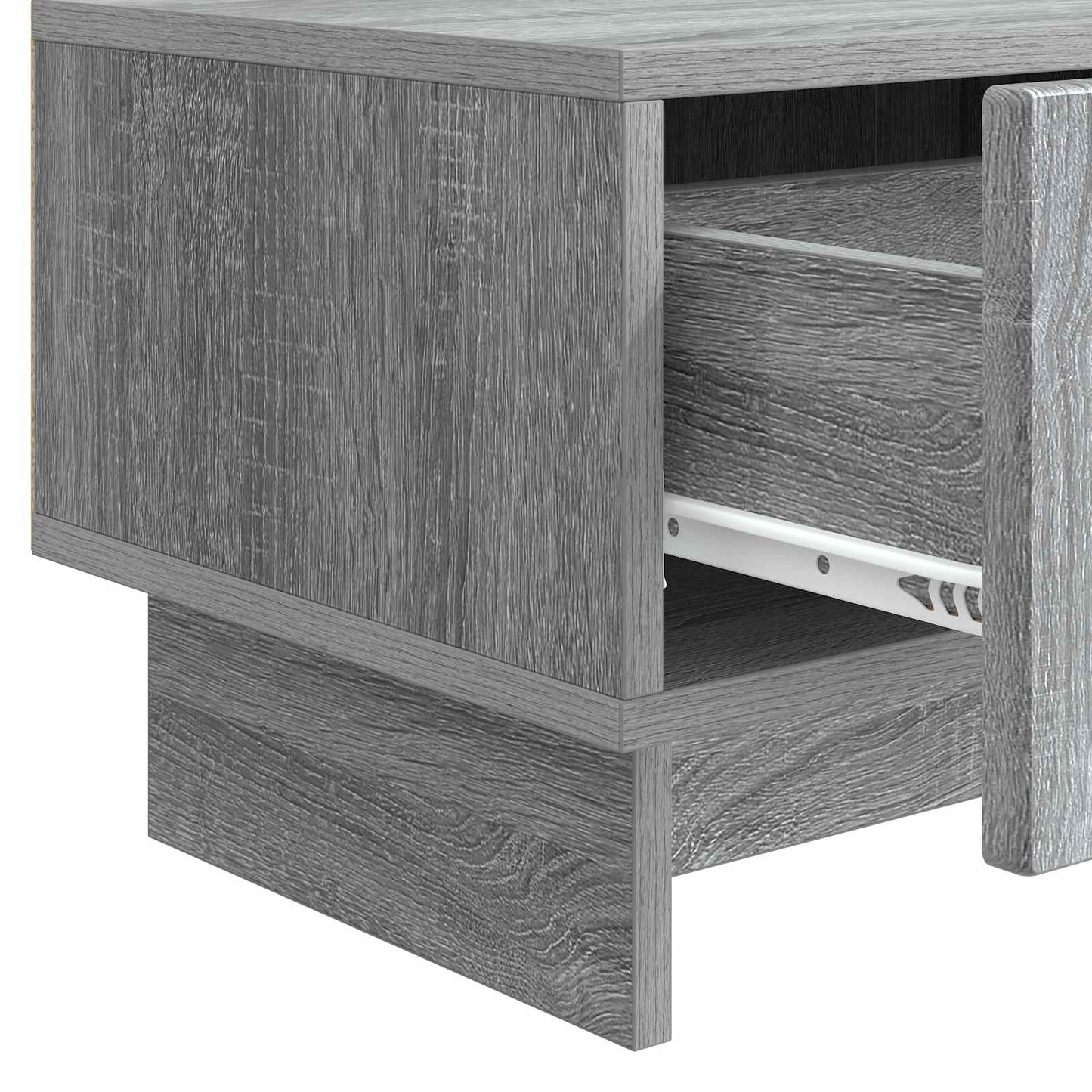 TV-skab Grå sonoma-eg 147 x 34,5 x 30 cm Konstrueret træ