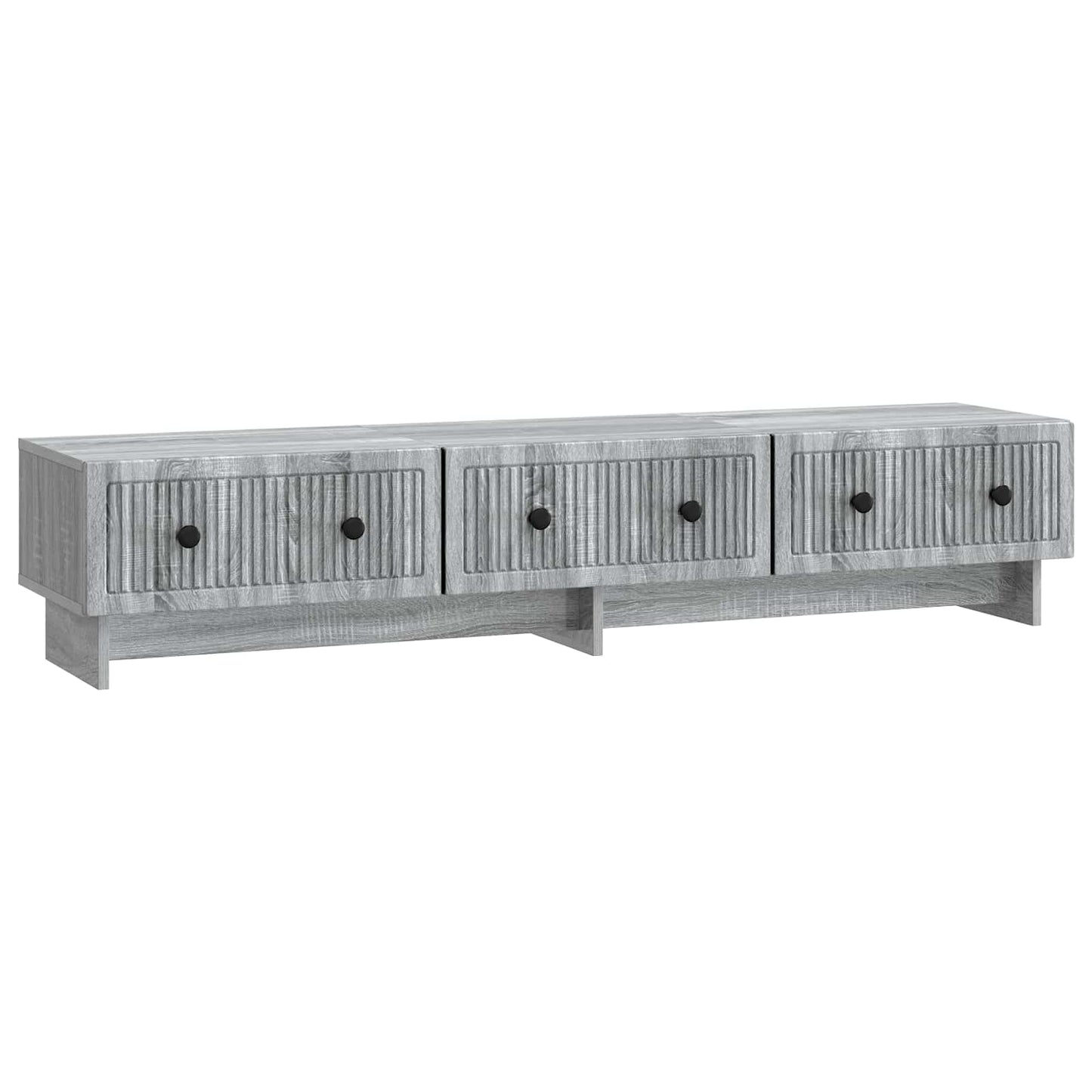 TV-skab Grå sonoma-eg 147 x 34,5 x 30 cm Konstrueret træ