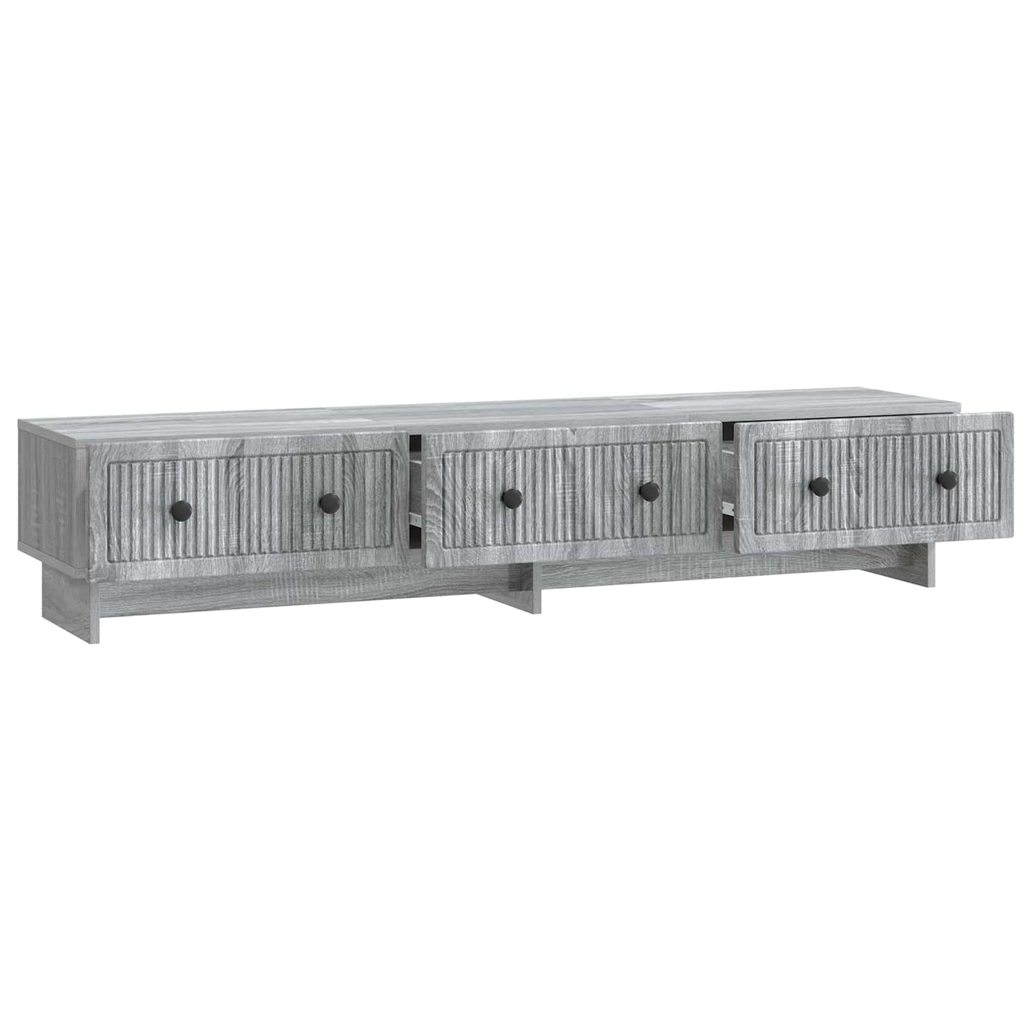 TV-skab Grå sonoma-eg 147 x 34,5 x 30 cm Konstrueret træ
