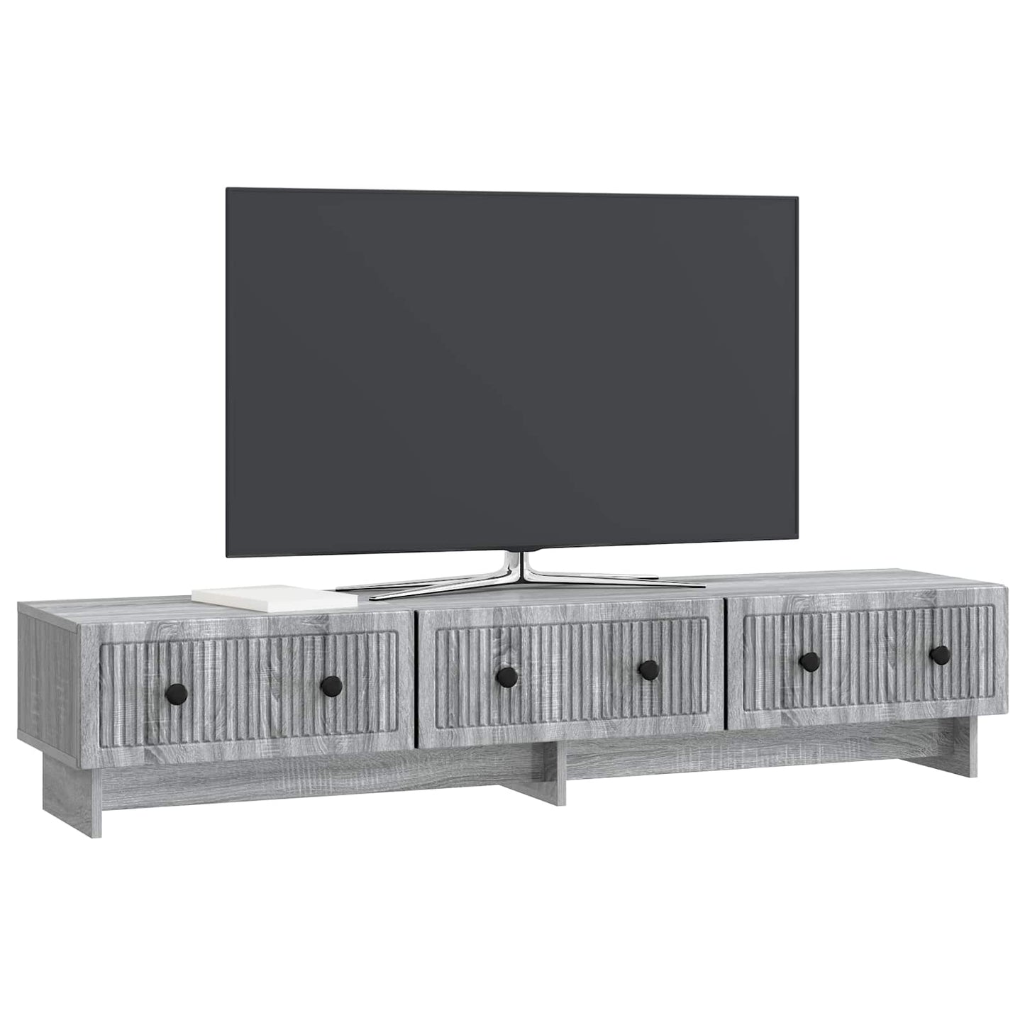 TV-skab Grå sonoma-eg 147 x 34,5 x 30 cm Konstrueret træ