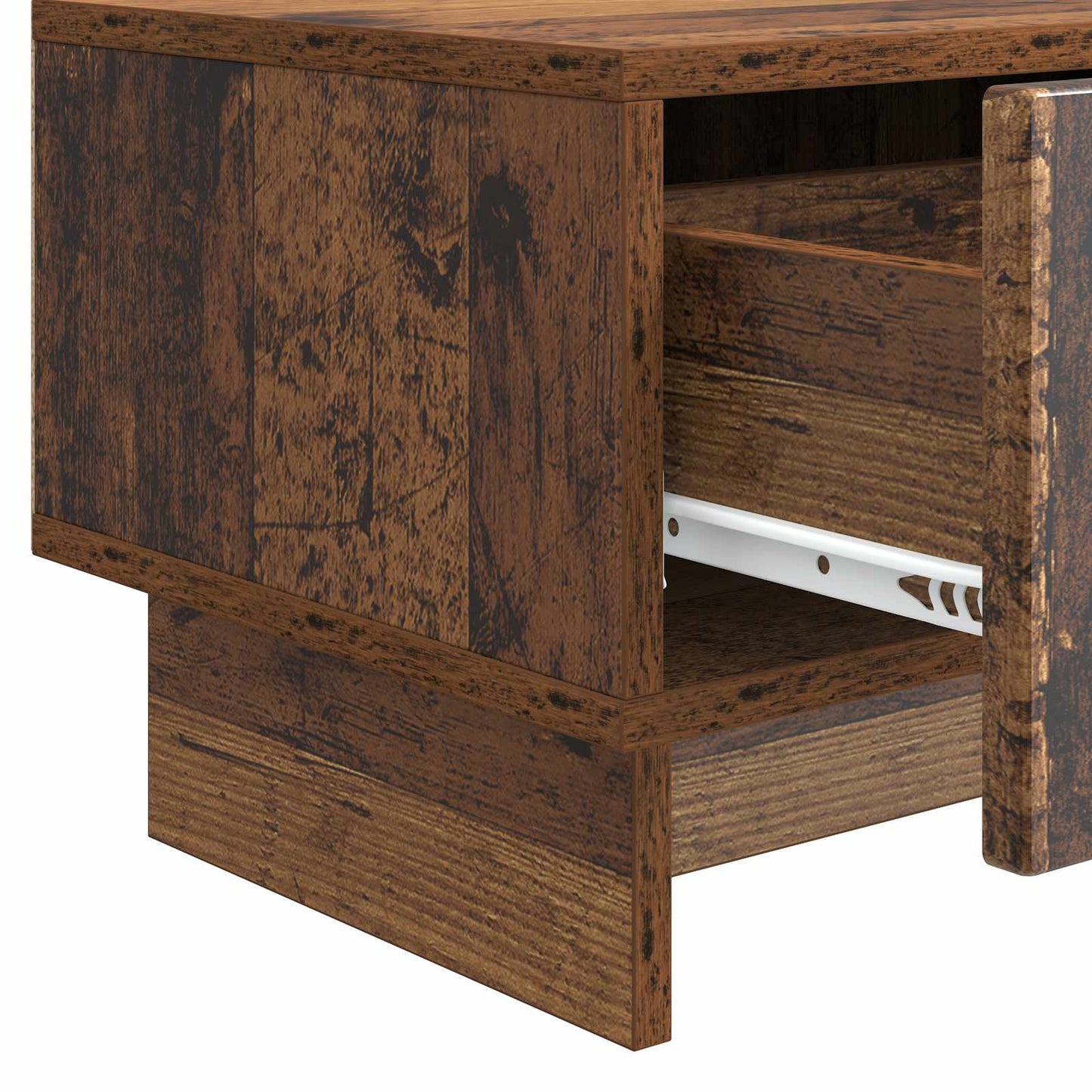 TV-skab Gammelt træ 147 x 34,5 x 30 cm Konstrueret træ
