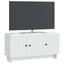 TV-skab Hvid 99 x 34,5 x 50 cm Konstrueret træ