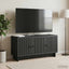 TV-skab Sort 99 x 34,5 x 50 cm Konstrueret træ