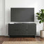 TV-skab Sort 99 x 34,5 x 50 cm Konstrueret træ