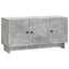 TV-skab Betongrå 99 x 34,5 x 50 cm Konstrueret træ