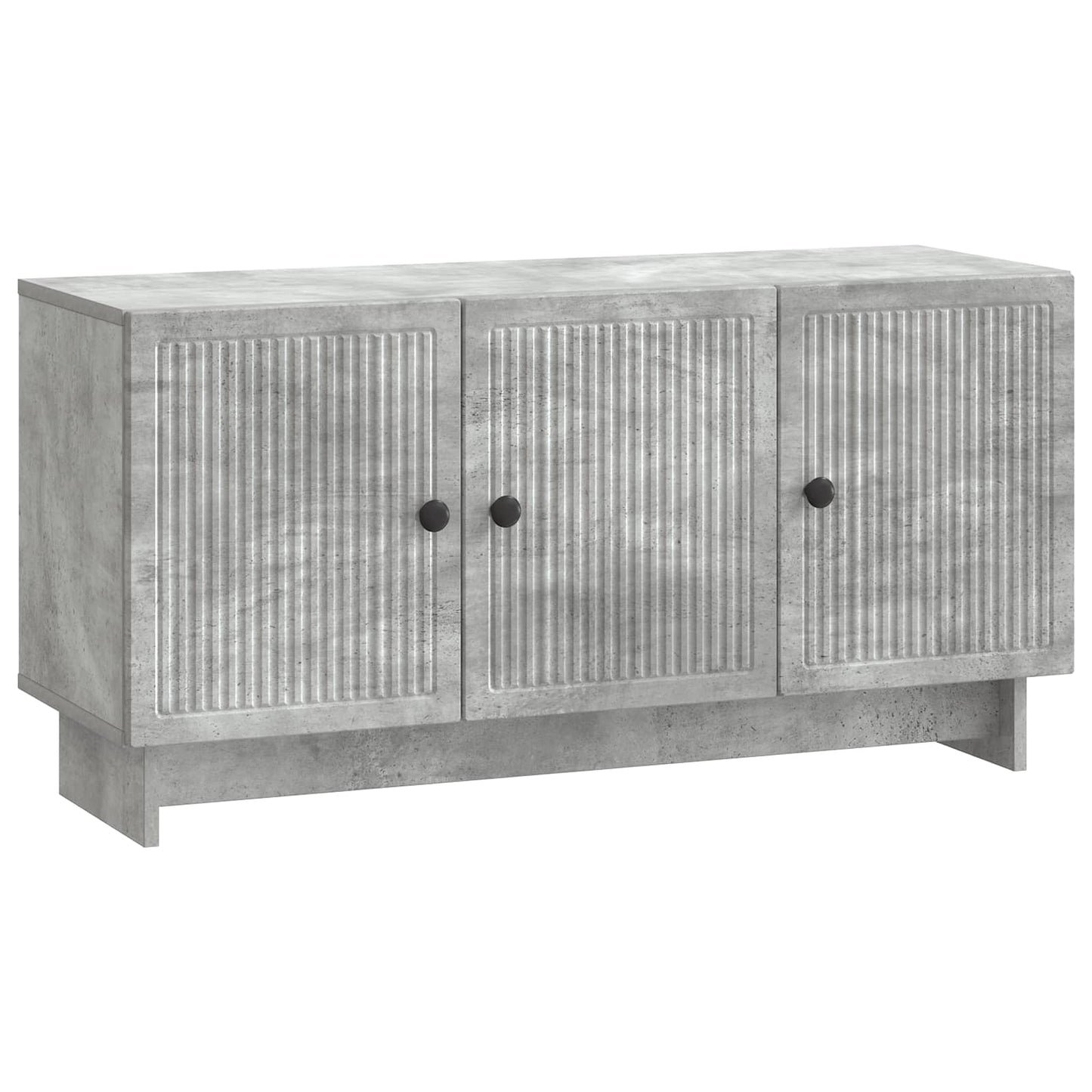 TV-skab Betongrå 99 x 34,5 x 50 cm Konstrueret træ