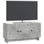 TV-skab Betongrå 99 x 34,5 x 50 cm Konstrueret træ