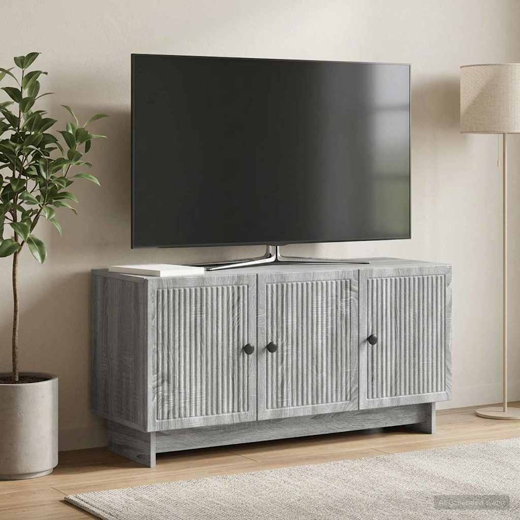 TV-skab Grå sonoma-eg 99 x 34,5 x 50 cm Konstrueret træ