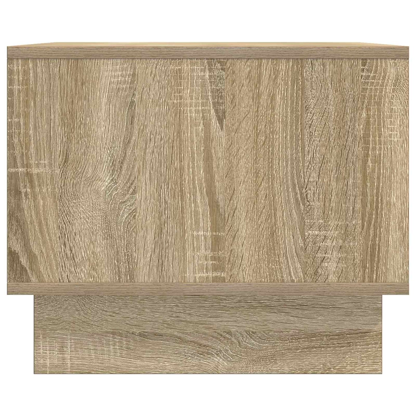 Sofabord Sonoma-eg 90 x 50 x 40 cm Konstrueret træ