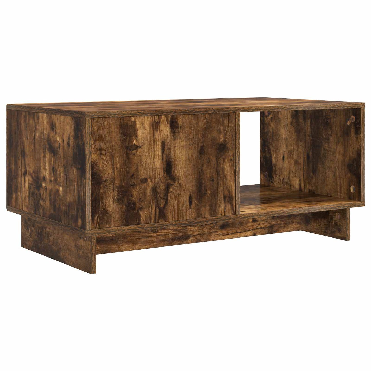 Sofabord Røget eg 90 x 50 x 40 cm Konstrueret træ