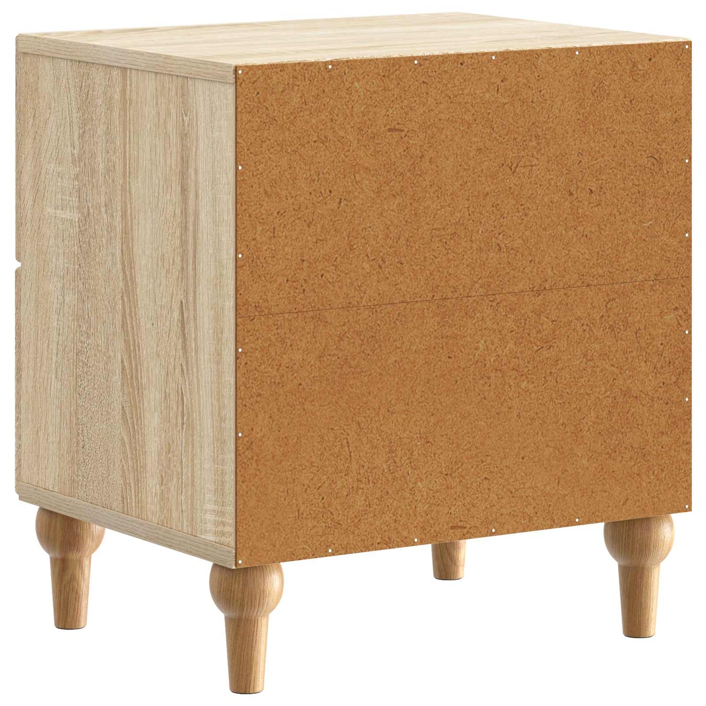 Natskab 2 stk. Sonoma-eg 43 x 34,5 x 48 cm Konstrueret træ
