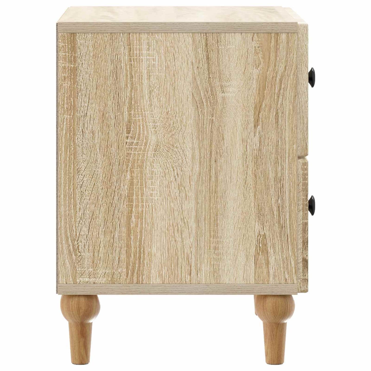 Natskab 2 stk. Sonoma-eg 43 x 34,5 x 48 cm Konstrueret træ