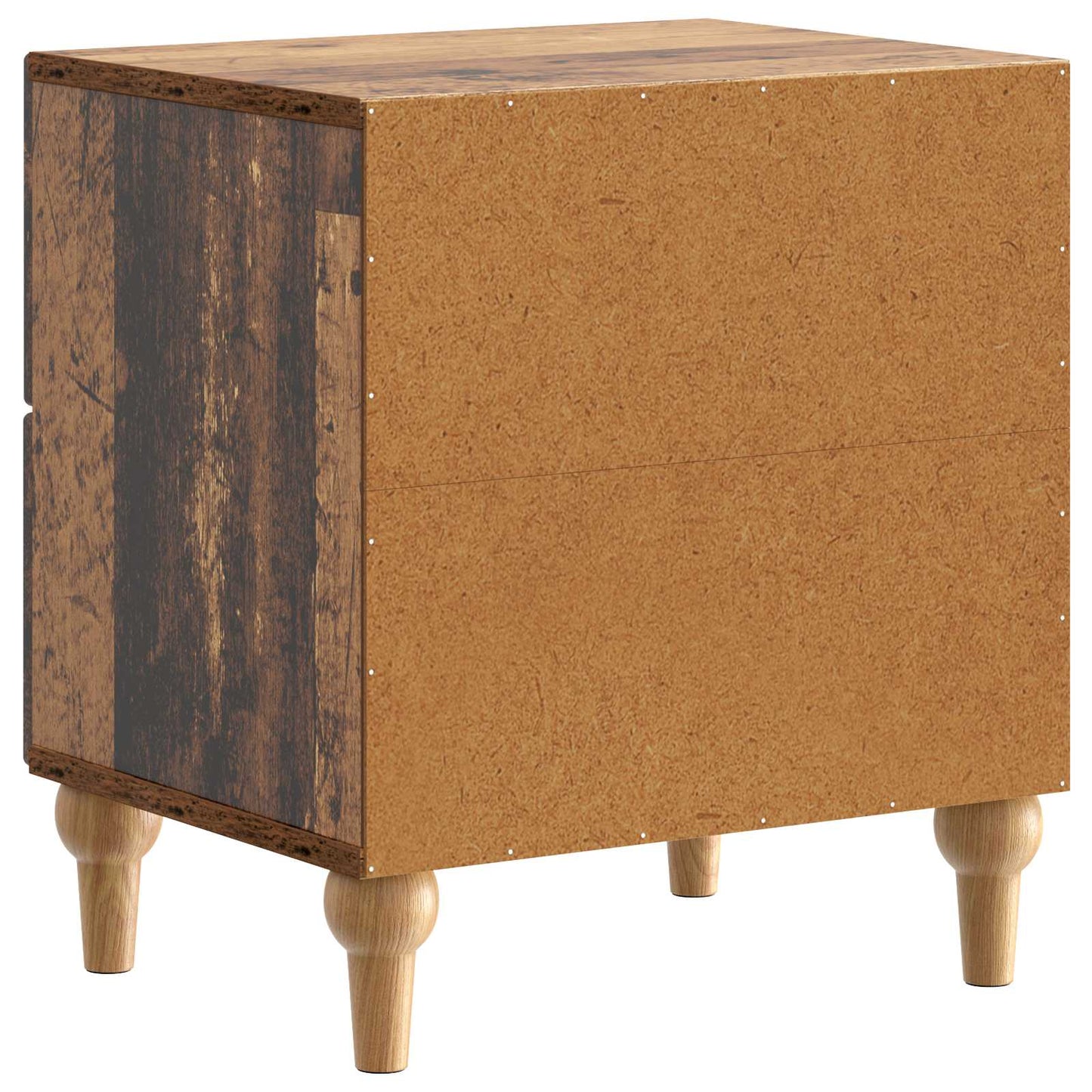 Natskab 2 pcs Gammelt træ 43 x 34,5 x 48 cm Konstrueret træ