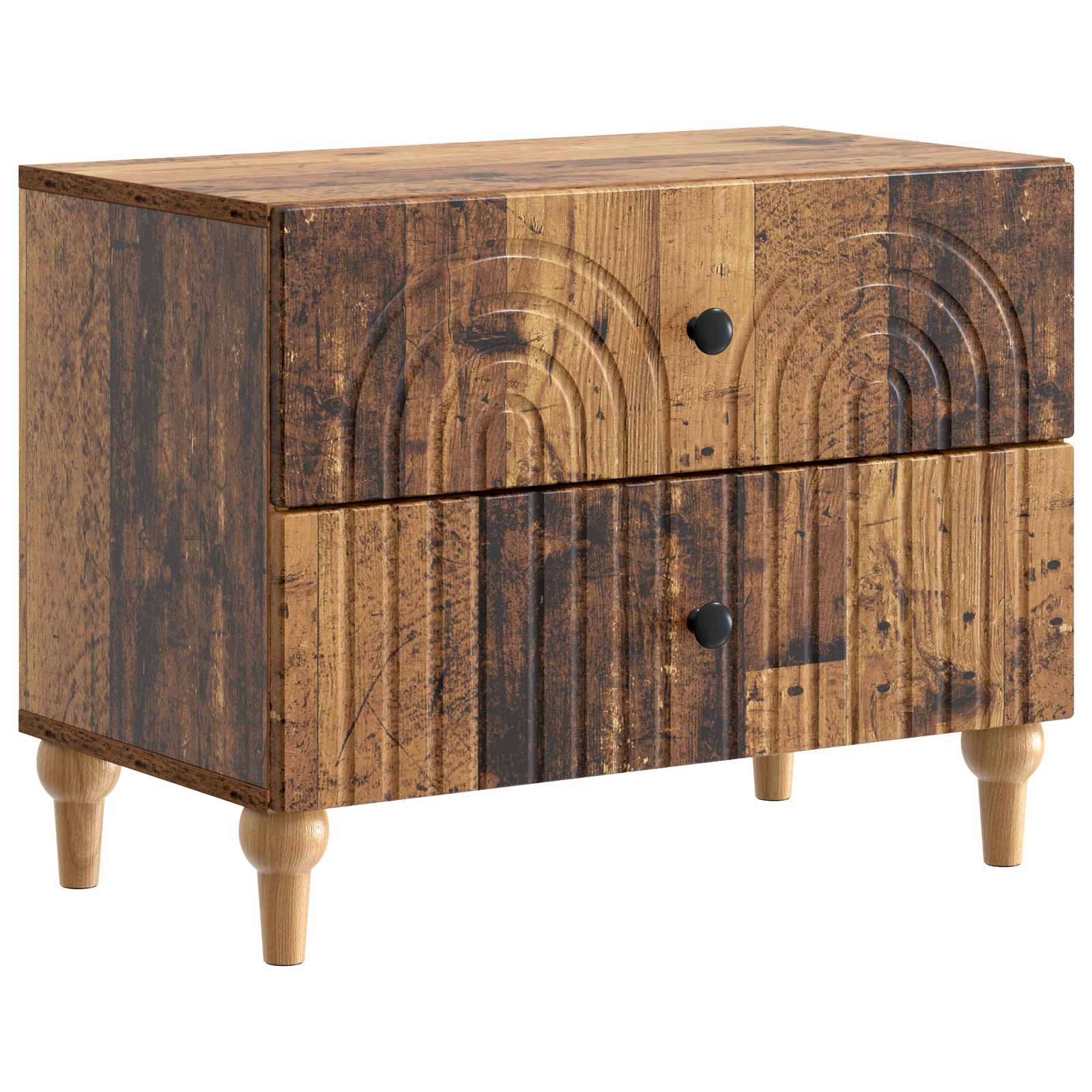 Natskab Gammelt træ 62 x 34,5 x 48 cm Konstrueret træ billede