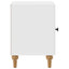Natskab 2 pcs Hvid højglans 43 x 34,5 x 50 cm Konstrueret træ