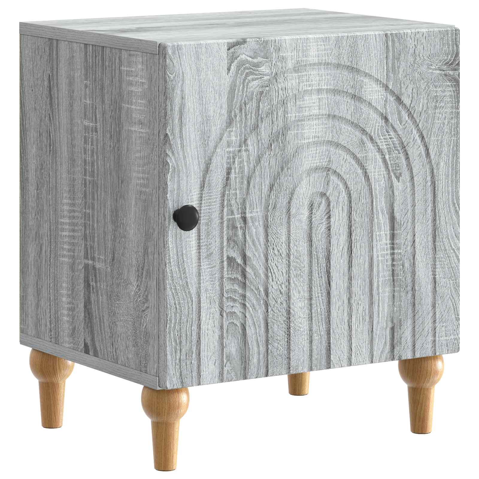 Natskab Grå sonoma-eg 43 x 34,5 x 50 cm Konstrueret træ billede