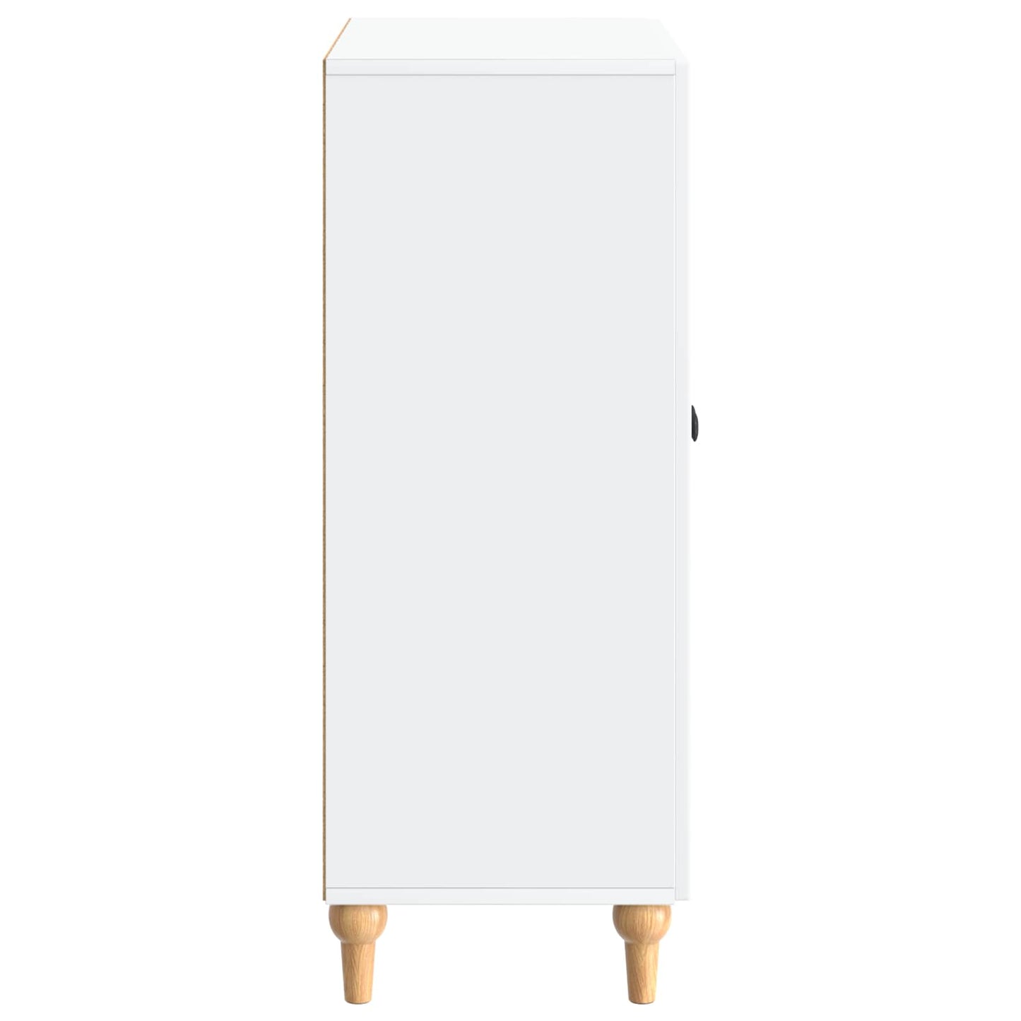 Sideboard Hvid 66 x 34,5 x 90 cm Konstrueret træ