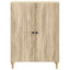 Sideboard Sonoma-eg 66 x 34,5 x 90 cm Konstrueret træ