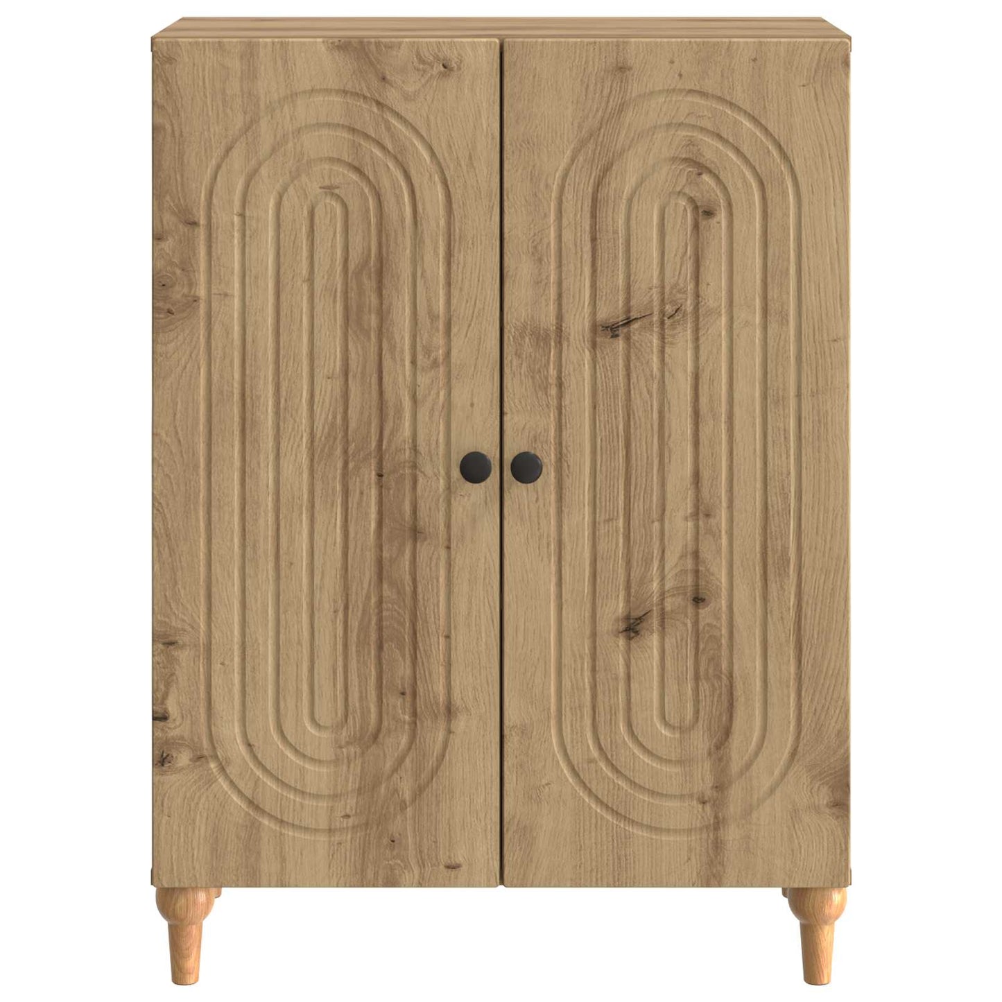 Sideboard Artisan-eg 66 x 34,5 x 90 cm Konstrueret træ