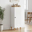 Sideboard Hvid 33 x 34,5 x 90 cm Konstrueret træ